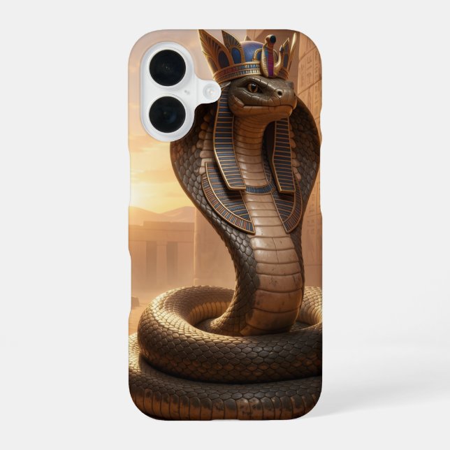Wadjet – Egyptian Cobra Goddess´5 iPhone Case (Back)