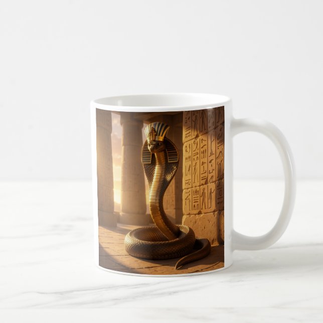 Wadjet – Egyptian Cobra Goddess´6 Coffee Mug (Right)