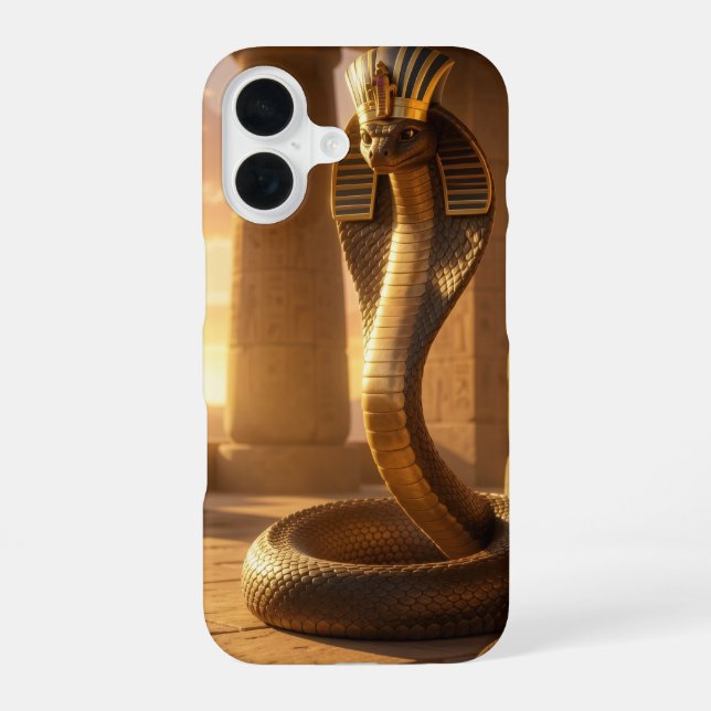 Wadjet – Egyptian Cobra Goddess´6 iPhone Case (Back)