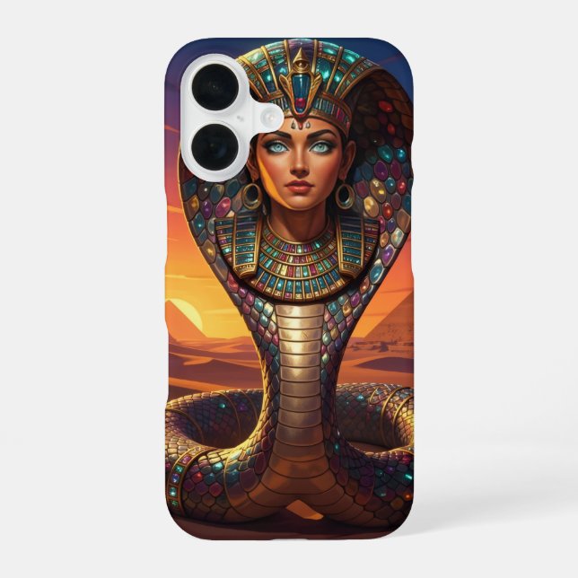 Wadjet – Egyptian Cobra Goddess´7 iPhone Case (Back)