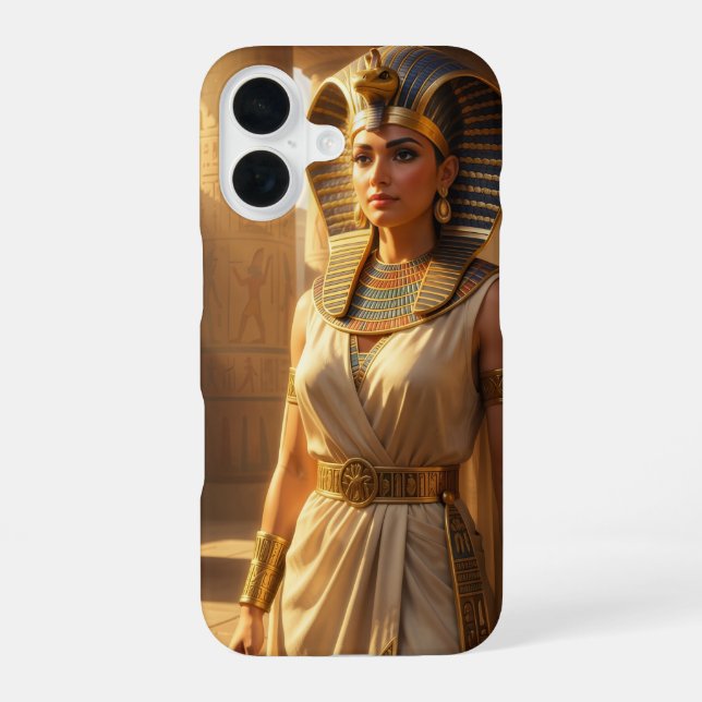 Wadjet - Egyptian Snake Goddess´2 iPhone Case (Back)