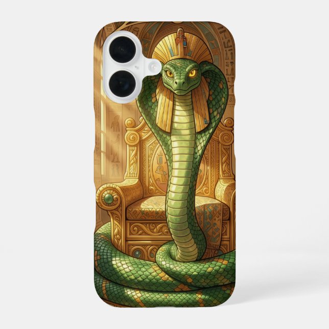Wadjet - Egyptian Snake Goddess´5 iPhone Case (Back)