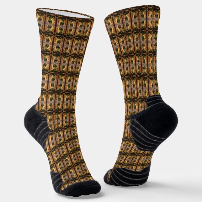 Wadjet – Egyptian Snake Goddess´6 Socks (Angled)