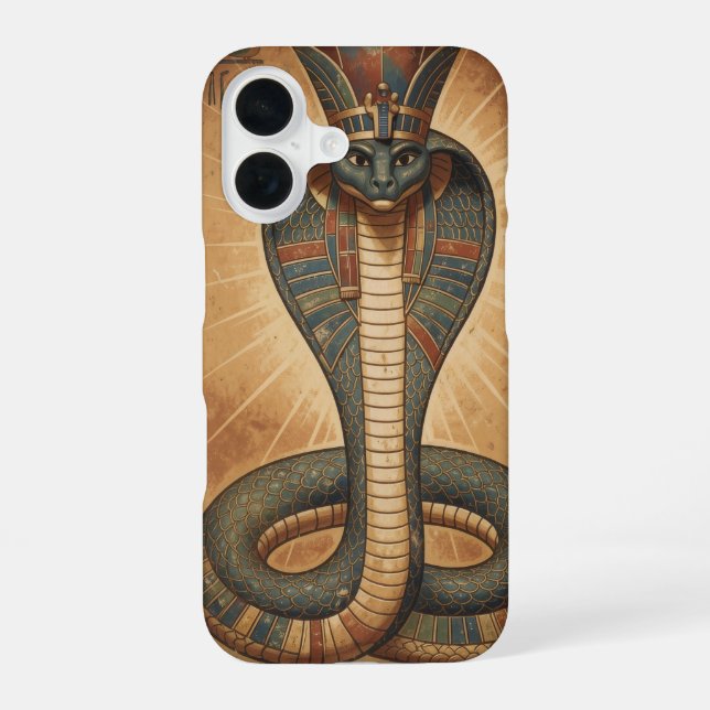 Wadjet - Egyptian Snake Goddess´7 iPhone Case (Back)