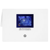 WADJET EYE OF HORUS Fantasy Card Design (Back Horizontal)