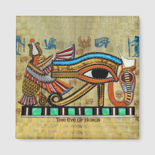 WADJET EYE OF HORUS on Papyrus Gift Magnet