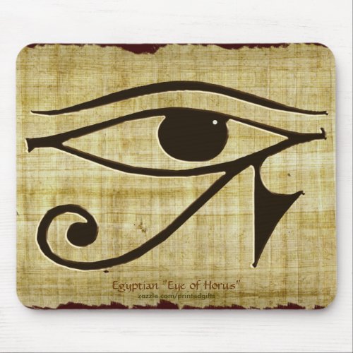 WADJET EYE OF HORUS on Papyrus Gift Series Mouse Pad