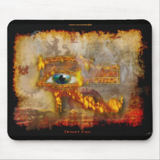 Wadjet, Eye of Horus Sacred Egyptian Art Mousepad