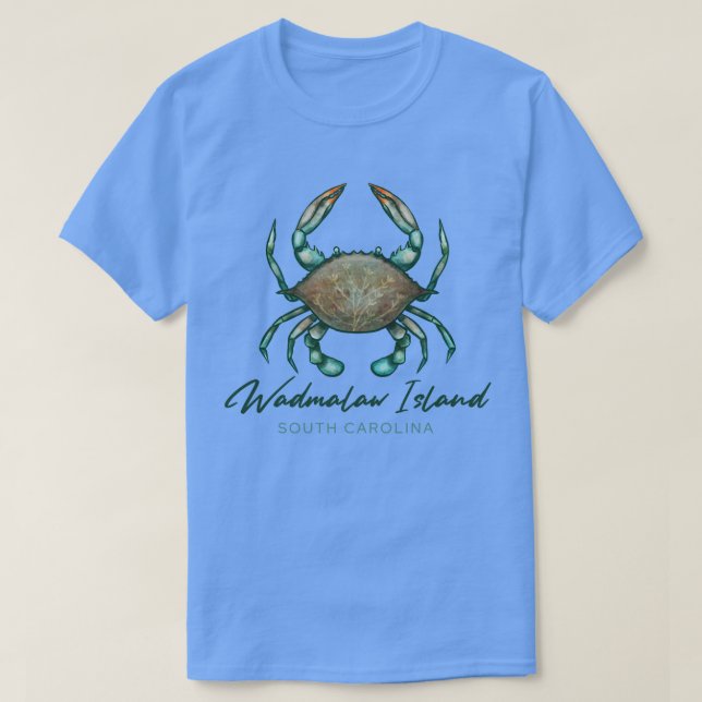 Wadmalaw Island South olina SC T-Shirt (Design Front)