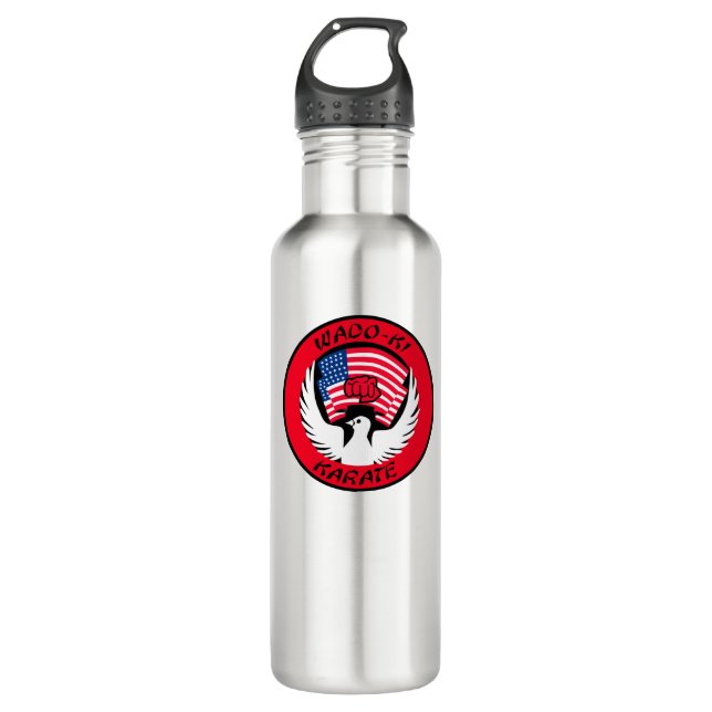 Wado Ki Water Bottle (Front)