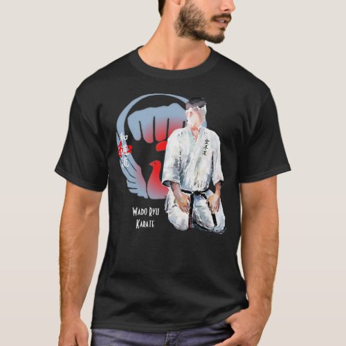 Wado Ryu Karate Seiza Mukuso _ Bushido T_Shirt