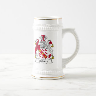 Wadsley Family Crest Beer Stein