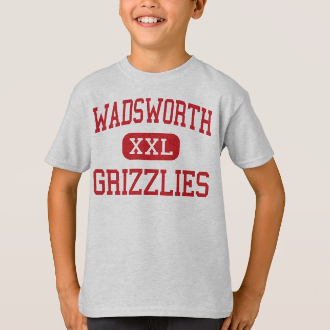 Wadsworth - Grizzlies - High - Wadsworth Ohio T-Shirt (Front)
