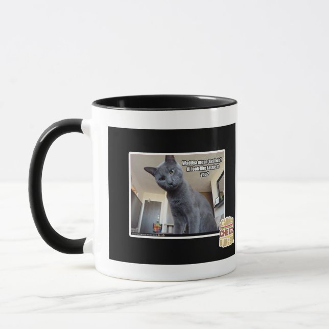 Wadya mean 'Get help'? Mug (Left)