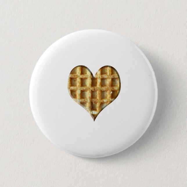 Wafel hart button (Front)