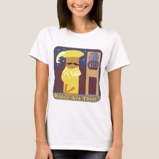 Wafer Art Thou Fun Cookie Pun Cartoon