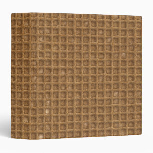 Waffle Cone 3 Ring Binder