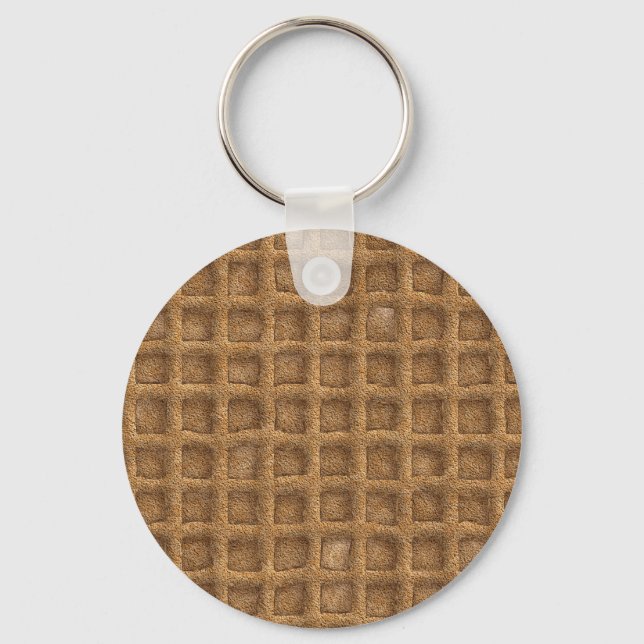 Waffle Cone Keychain (Front)