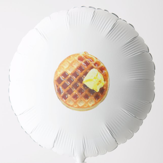 Waffle Cosume Easy Last Minute Halloween Breakfast Balloon (Front)