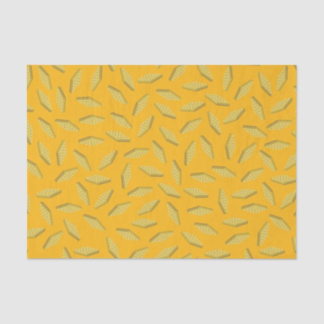 Waffle Cute Breakfast Brunch Kids 1st Birthday Tissue Paper (Front)
