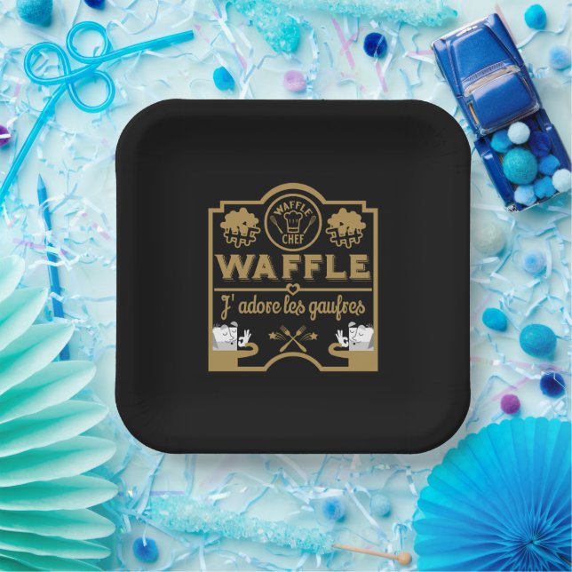 Waffle Day Paper Plates (Party)