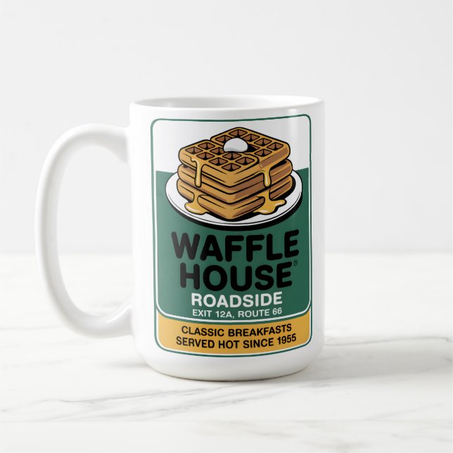 Waffle House Roadside Coffee Mug (Left)