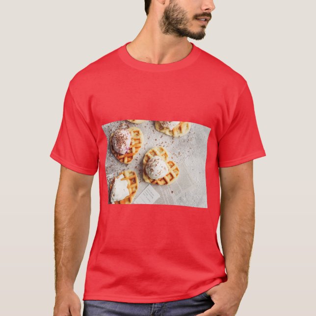 Waffle Ice Cream Love Tee (Front)
