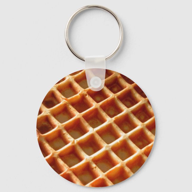 Waffle Keychain (Front)
