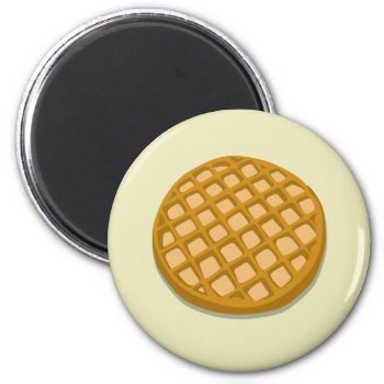 Waffle Magnet by flopsock at Zazzle