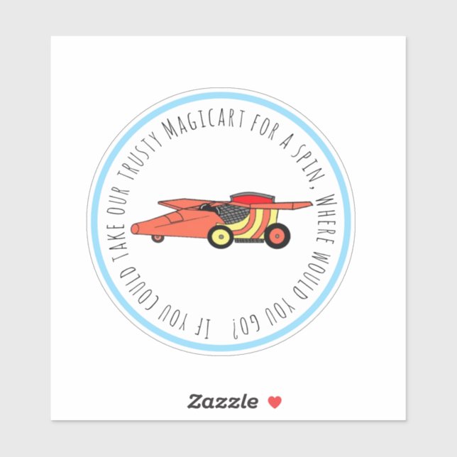 Waffle+Mochi- Magicart-Vinyl Sticker (Sheet)