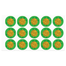 Waffle Turtles vinyl waterproof sticker