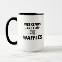 WAFFLE WEEKEND MUG