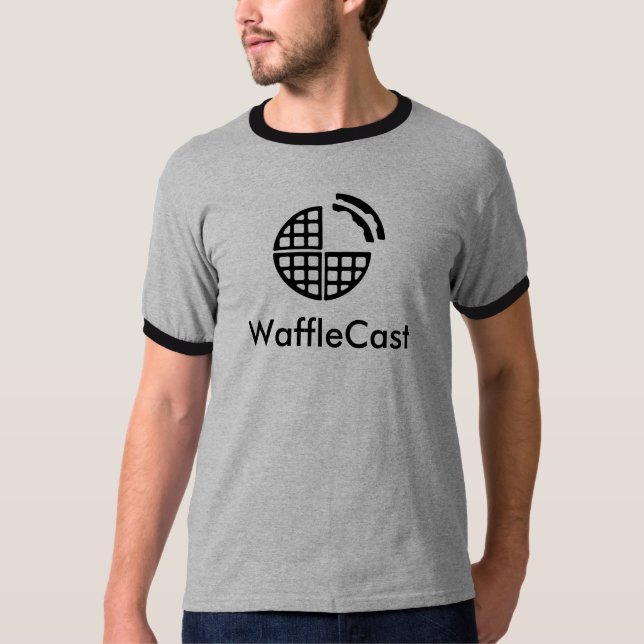 WaffleCast Official T-Shirt (Front)