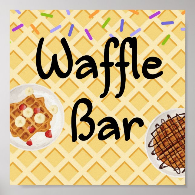 Waffler Bar Poster (Front)