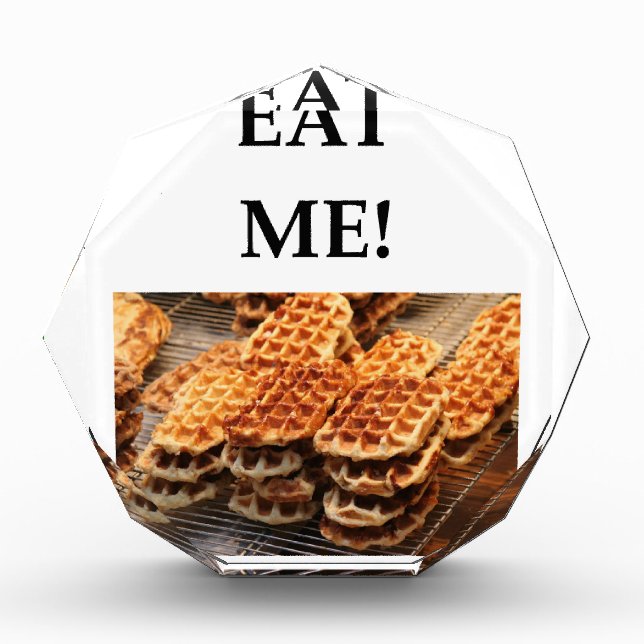 waffles acrylic award (Front)