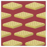 Waffles Cute Breakfast Kids Fabric