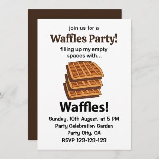Waffles Filling Up My Empty Spaces With Waffles