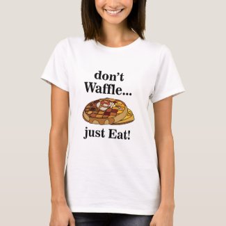 Waffles Food Funny T-Shirt