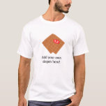 Waffles graphic: Customizable Slogan T-Shirt Waffles graphic: Customizable Slogan T-Shirt