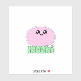 Waffles+Mochi-Just Mochi-Vinyl Sticker