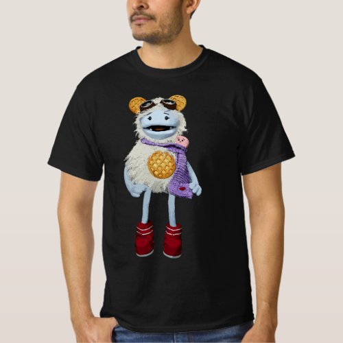 Waffles  Mochi Standing Characters Poster T_Shirt