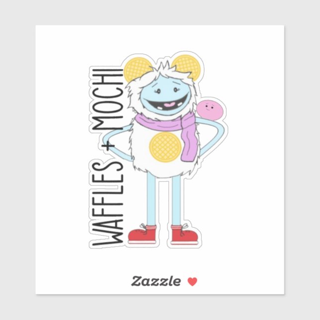 Waffles&Mochi-Vinyl Sticker (Sheet)