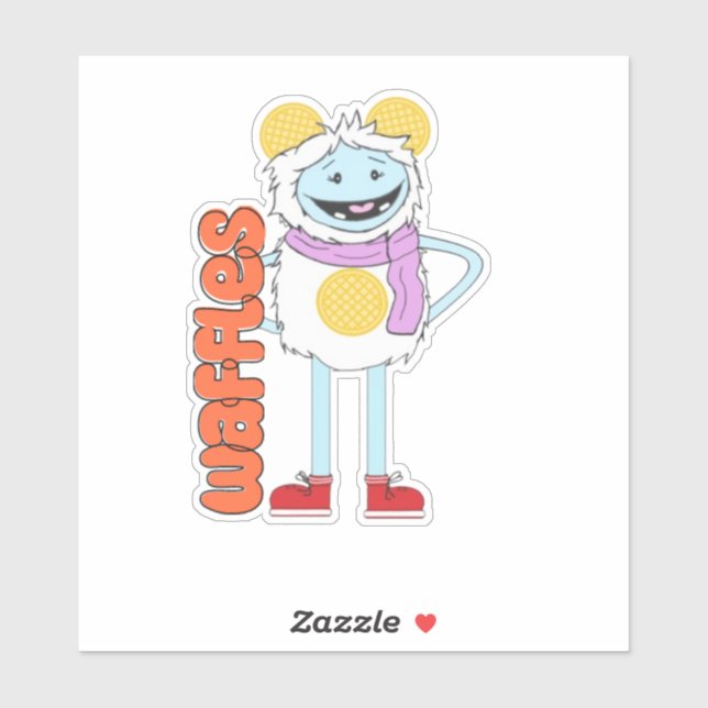 Waffles&Mochi-Waffles Vinyl Sticker (Sheet)