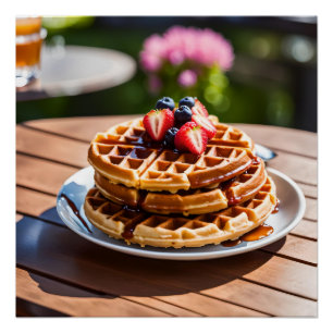 Waffles Poster