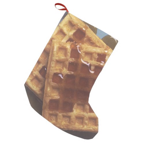 Waffles With Syrup Small Christmas Stocking