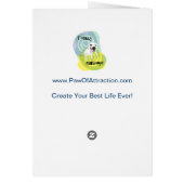 Wag Your Tail Dog - Paw of Attraction Cards (Back)