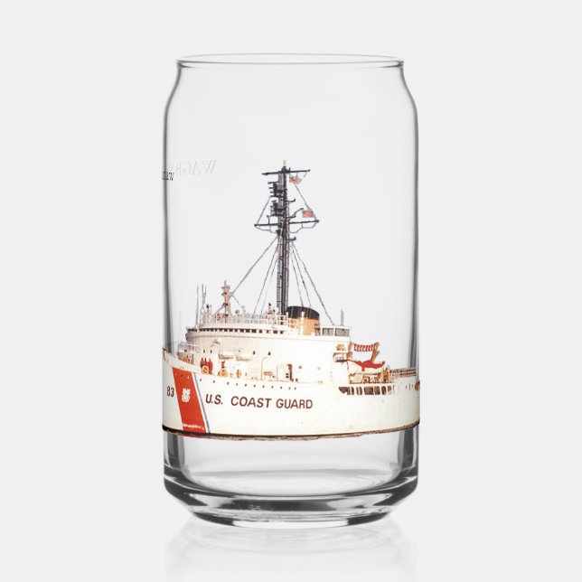 WAGB 83 Mackinaw white can glass (Left)