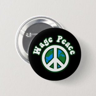 Wage Peace Anti-War Button