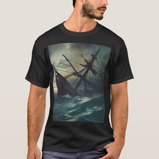Wager's Wreck: A Perilous Tale T-Shirt (Front)