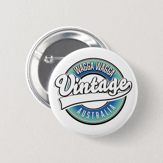 Wagga Wagga australia. Button (Front & Back)